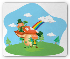 St Patrick's Day Happy Mouse Pad