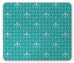 Fleur De Lis Pattern Mouse Pad