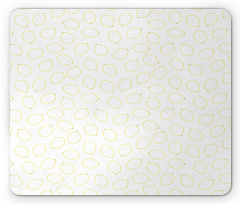 Simple Citrus Cartoon Mouse Pad