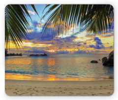 Exotic Beach Photo Mouse Pad