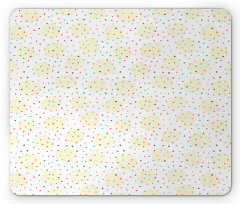 Colorful Random Spots Mouse Pad