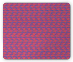 Sketchy Geometric Triangles Mouse Pad