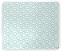 Abstract Clouds Waves Mouse Pad