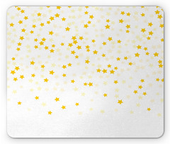 Stars on a Plain Background Mouse Pad