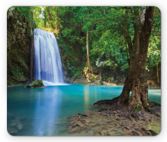 Asia Thailand Jungle Trees Mouse Pad