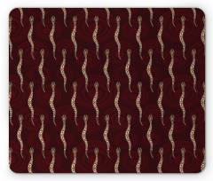 Abstract Snakes Mouse Pad