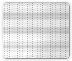 Monotone Street Wall Pattern Mouse Pad