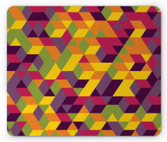 Modern Colorful Repetition Mouse Pad