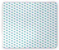 Diagonal Triangles Design Mouse Pad