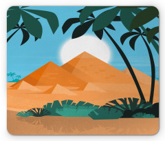 Desert and Pyramids Mouse Pad