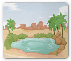 Scenic Eastern Sahara Vibes Mouse Pad