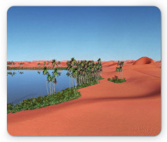 Hot and Humid Oasis Sahara Mouse Pad