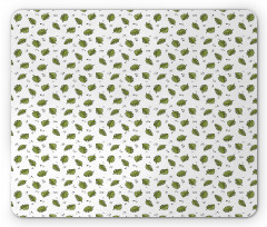 Leaves and Spots Mouse Pad