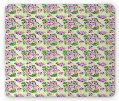 Spotted Orchid Flower Mouse Pad