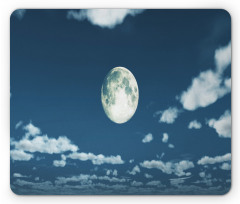 Fluffy Clouds Scattered Mouse Pad