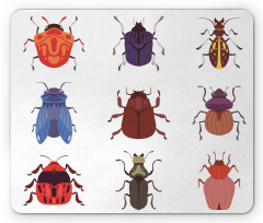 Various Creeping Species Mouse Pad