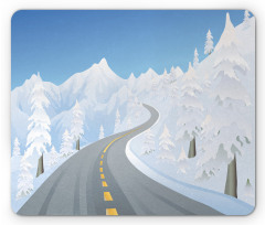 Road into the Mountains Mouse Pad