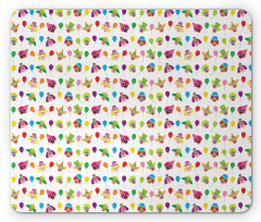 Colorful Balloons Funny Scene Mouse Pad