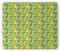 Ripe Mango Branches Mouse Pad