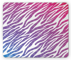 Colorful and Striped Artwork Mouse Pad