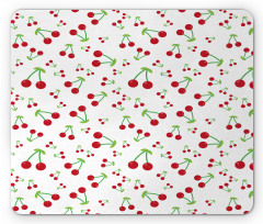 Simple Summer Fruit Pattern Mouse Pad