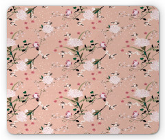 Blooming Oriental Garden Mouse Pad