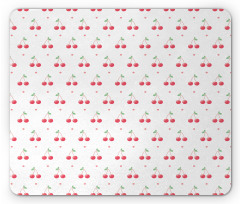 Summer Fruit and Polka Dot Mouse Pad