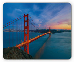 Golden Gate Bridge Scene Mouse Pad