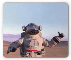 Astronaut Giving Thumbs Mouse Pad