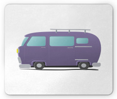 Side View Funny Van Mouse Pad