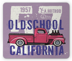 Oldschool California Mouse Pad