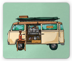 Street Coffee Van Mouse Pad