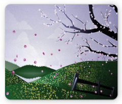 Spring Time Scene Mouse Pad