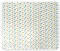 Little Birds and Dots Mouse Pad