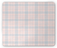 Simple Stripes Squares Mouse Pad