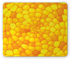 Abstract Corn Pattern Mouse Pad