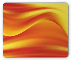 Abstract Digital Waves Mouse Pad