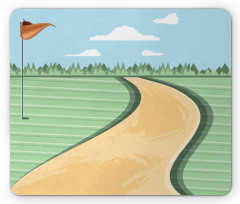 Road Hole Flag Mouse Pad