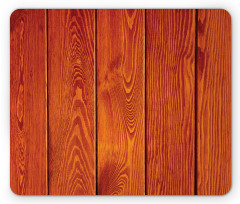 Wood Timber Floor Orange Mouse Pad
