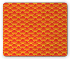 Abstract Fish Scales Mouse Pad