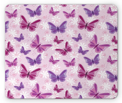 Butterflies Fairy Colors Mouse Pad