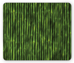 Tropical Bamboo Stems Mouse Pad