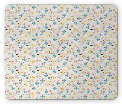 Birds Scandinavian Mouse Pad