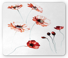 Watercolor Nature Mouse Pad