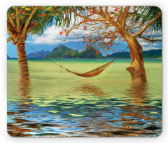 Trees in Tropical Land Mouse Pad