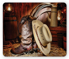 America Retro Rodeo Mouse Pad