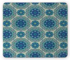 Floral Ornamental Details Mouse Pad