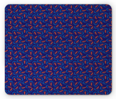 Dotted Blobs Dragonflies Mouse Pad