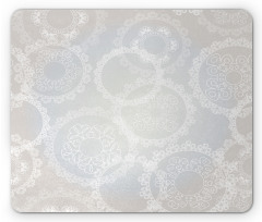 Romantic Bridal Lace Mouse Pad
