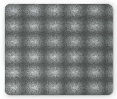 Floral Strokes in Greyscale Mouse Pad